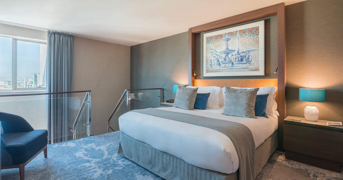 InterContinental 5 star hotel in Lisbon Duplex Suite with terrace