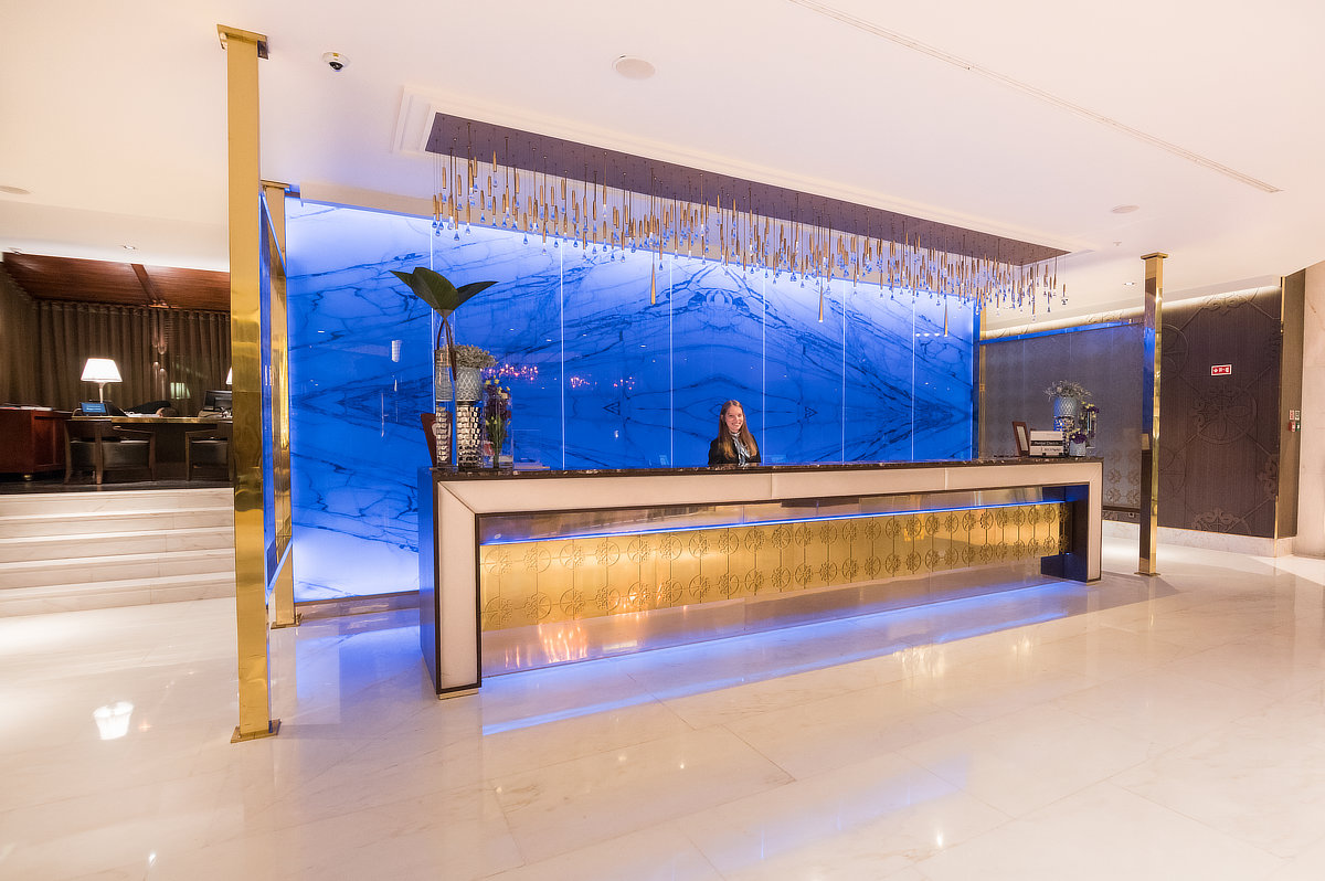 InterContinental hotel 5 estrelas Lisboa Recepção